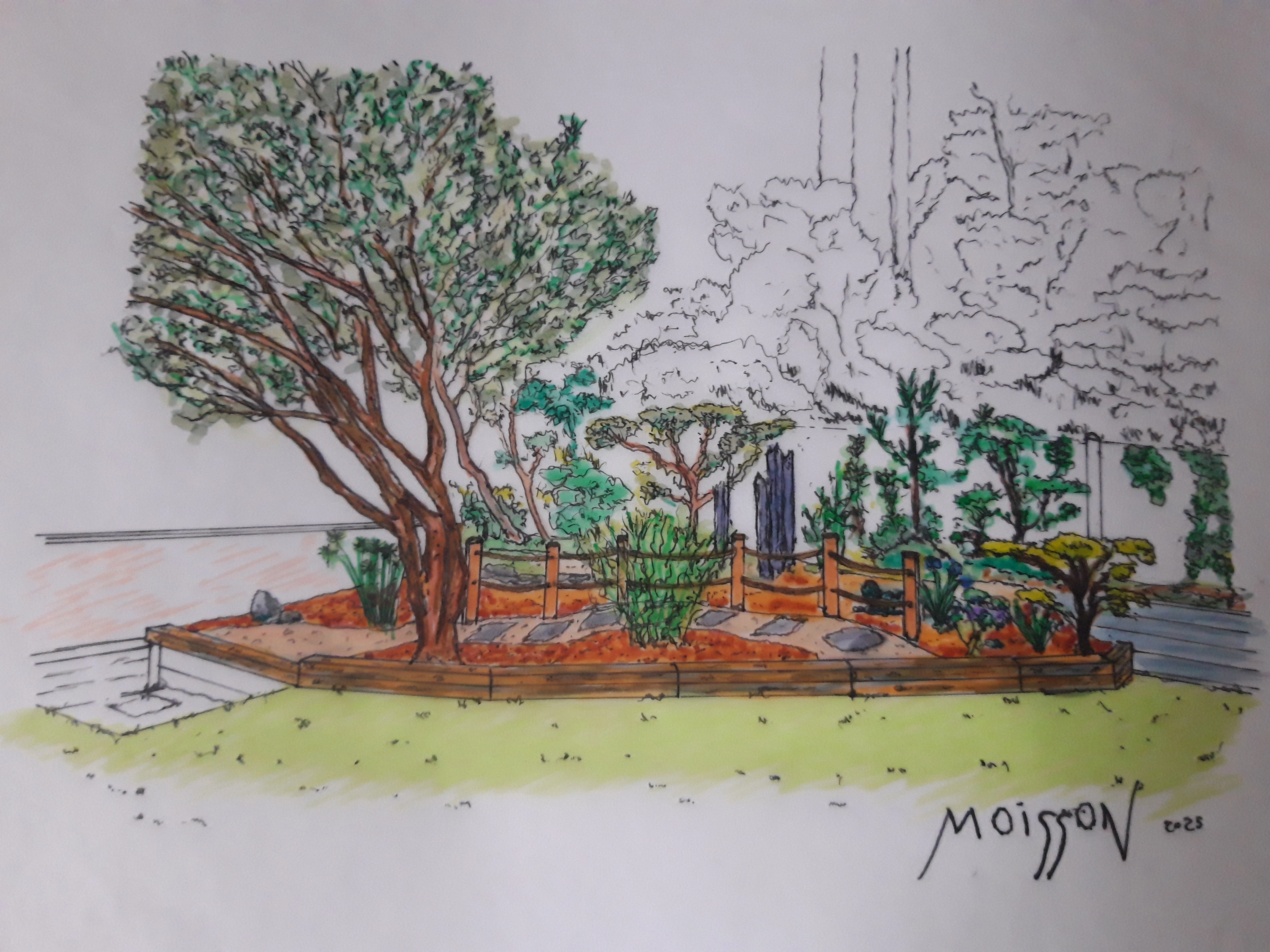 Paysagiste en Vendée - Création et entretien de jardins durables par Aux Jardins Levants